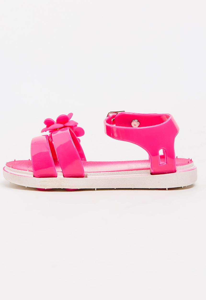 Foot Focus - Flower Sandal Mid Pink