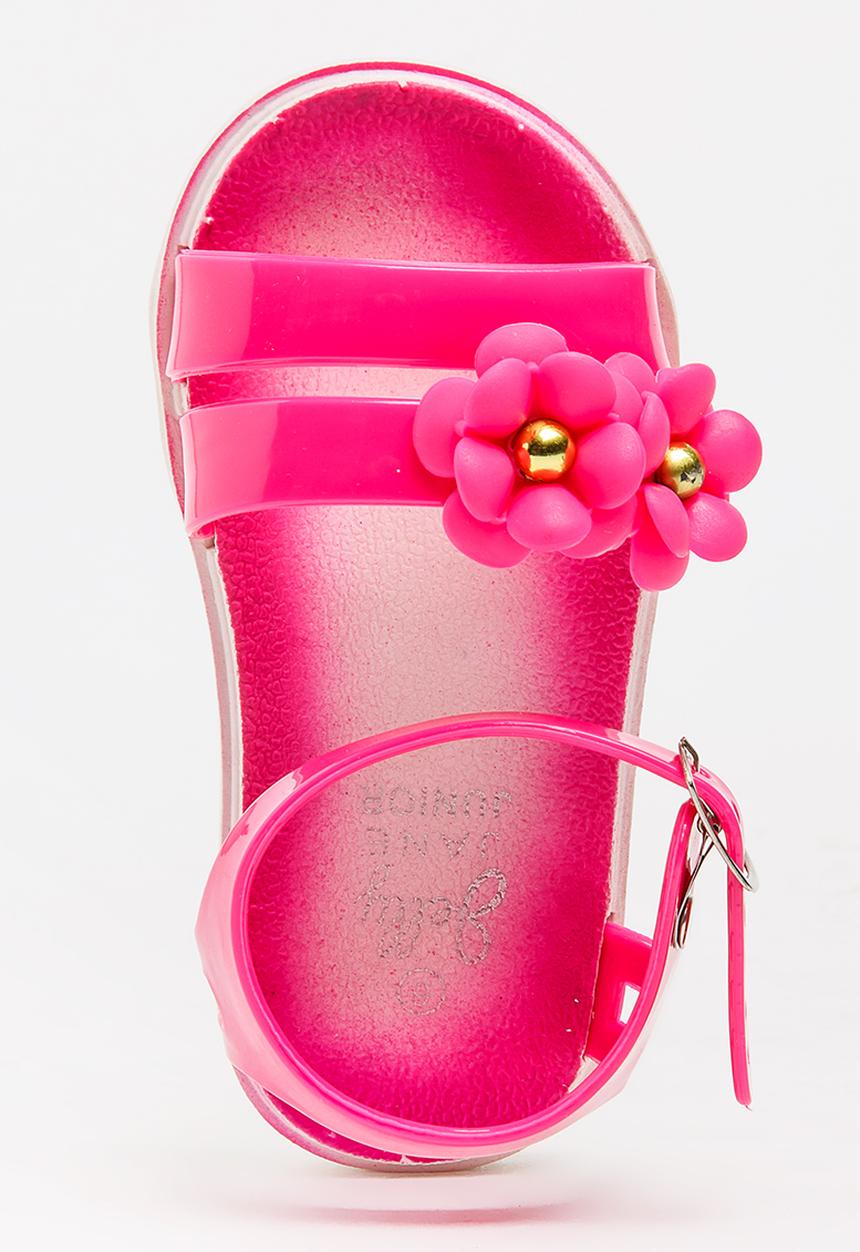 Foot Focus - Flower Sandal Mid Pink