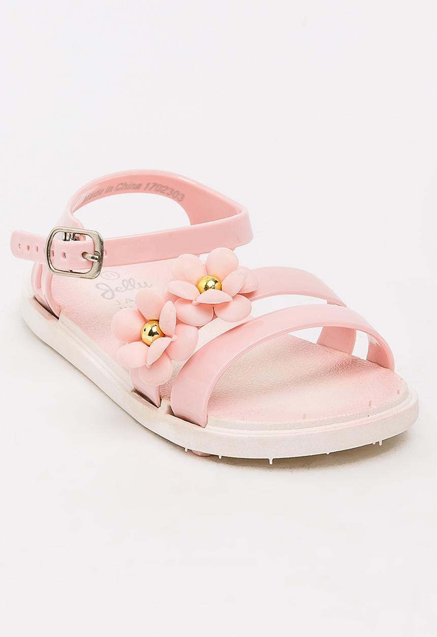 Foot Focus - Flower Sandal Mid Pink