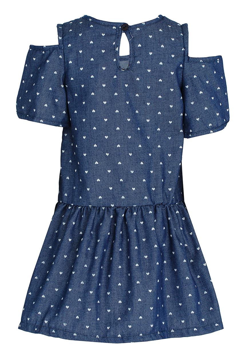 See-Saw - Printed Chambray Dress Multi-colour