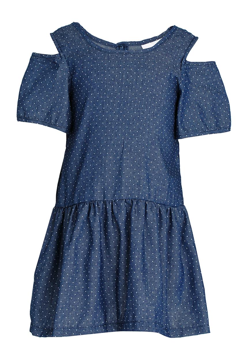 See-Saw - Printed Chambray Dress Multi-colour