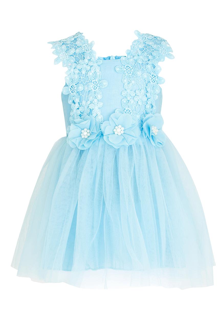 Pop Candy - Flower Princess Dress Blue