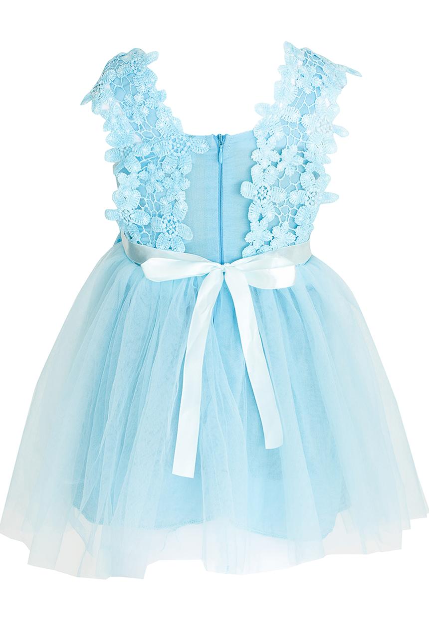 Pop Candy - Flower Princess Dress Blue