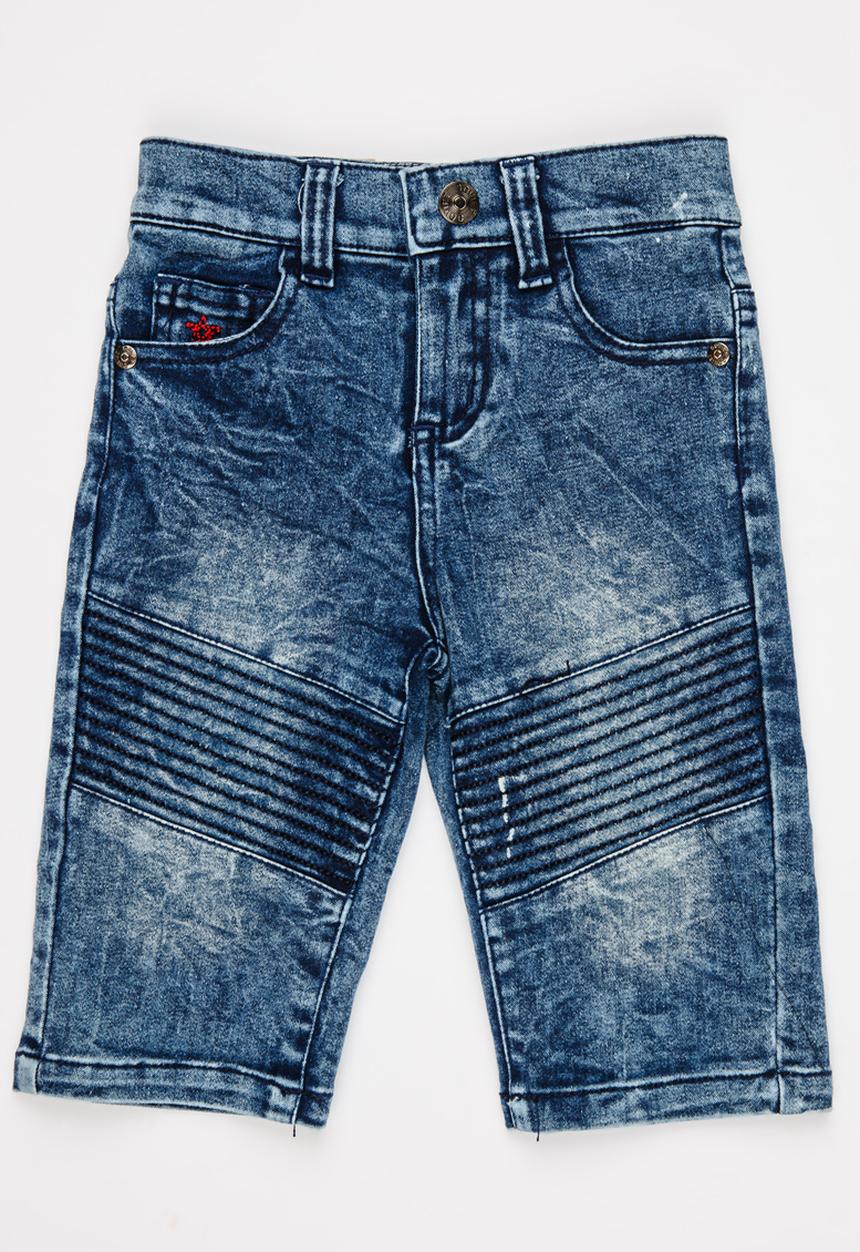 SOVIET - City Denim Shorts Pale Blue