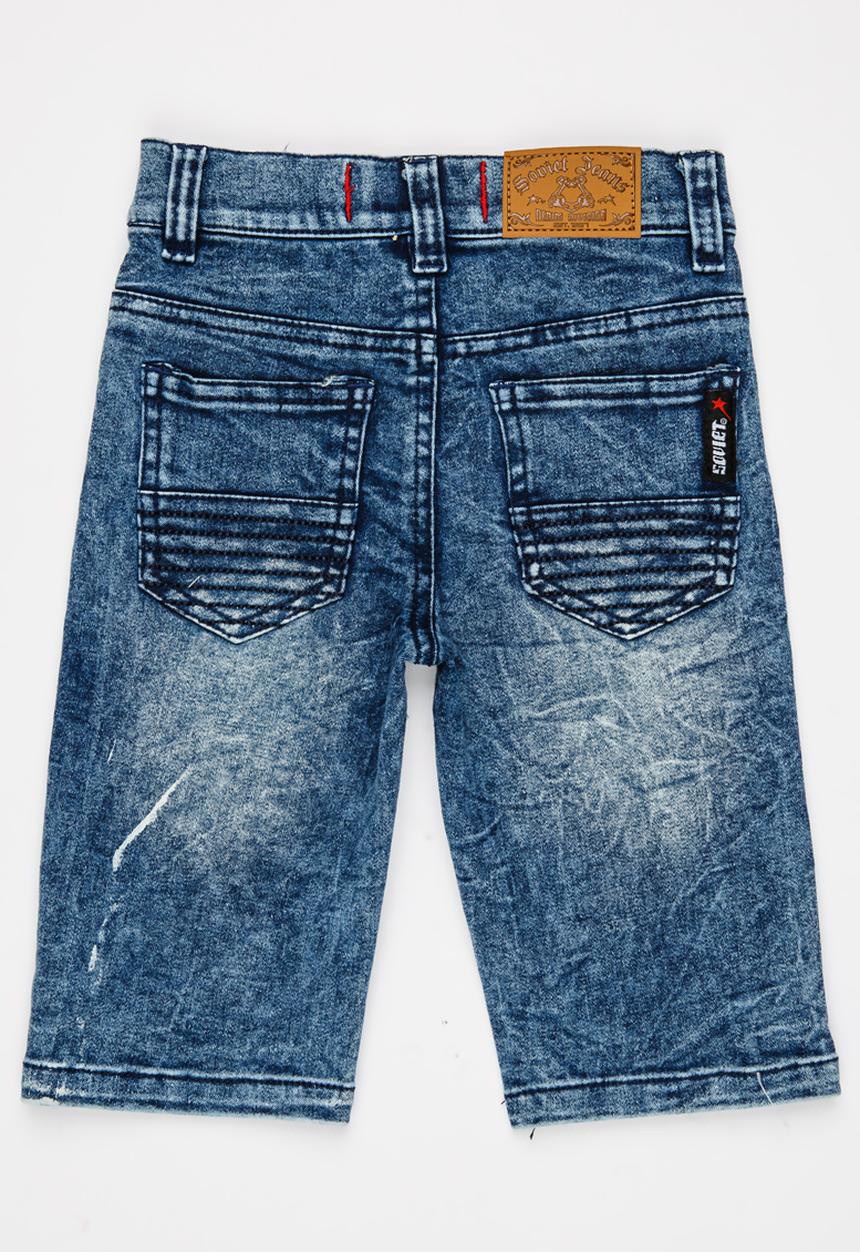 SOVIET - City Denim Shorts Pale Blue