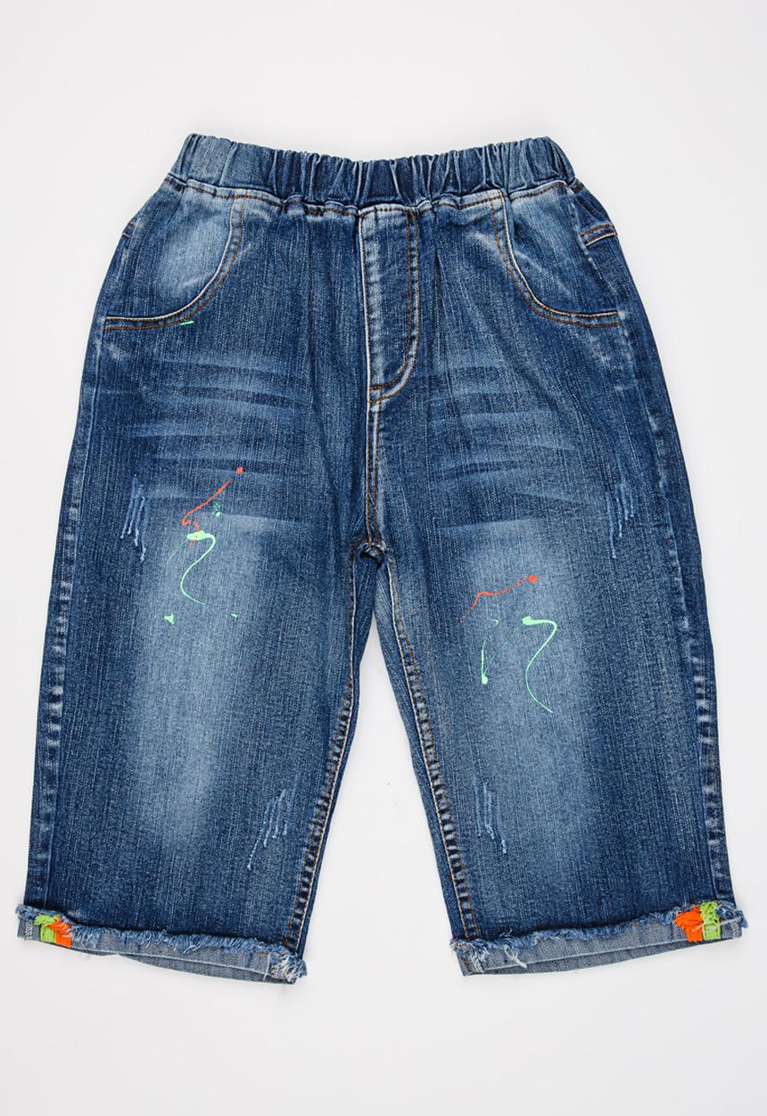 Pop Candy - Boys Denim Short Blue