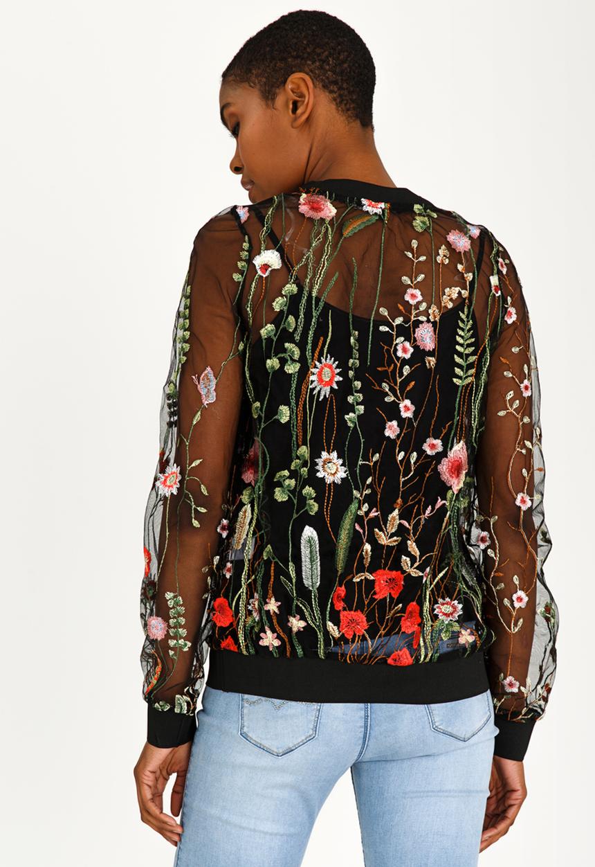 cath.nic - Garden Party Top Black