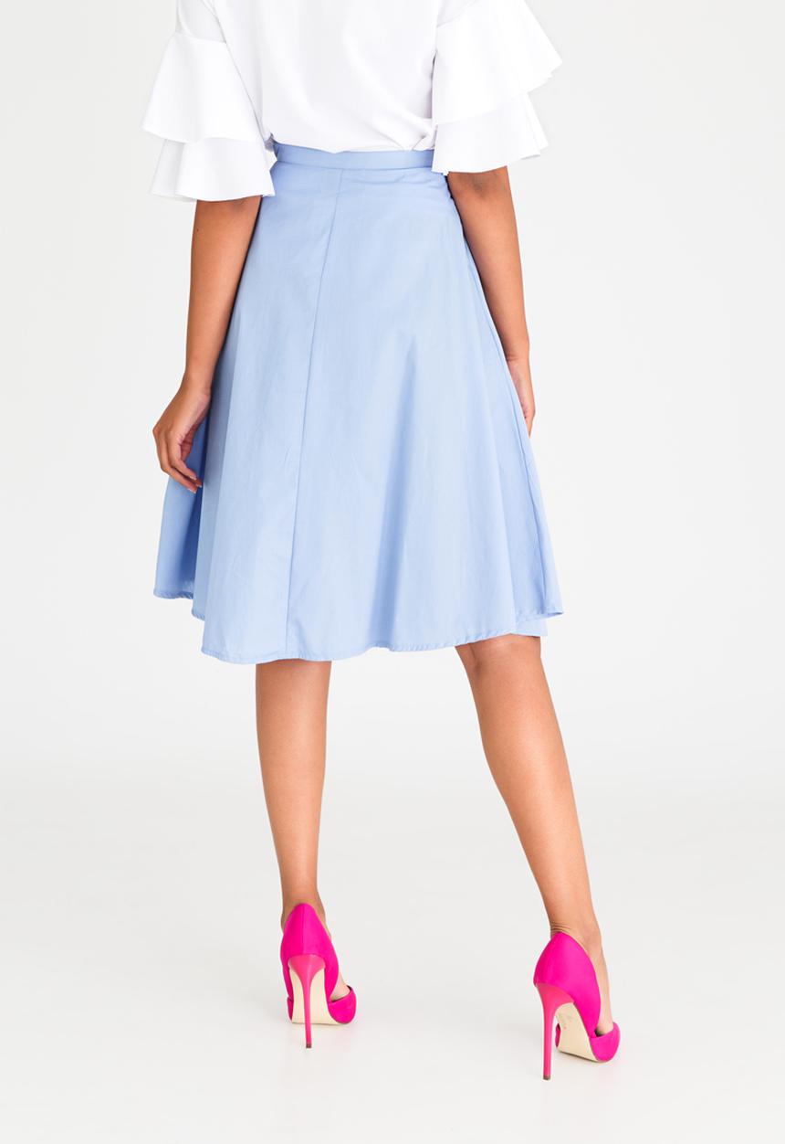 STYLE REPUBLIC - Fit and Flare Skirt Pale Blue