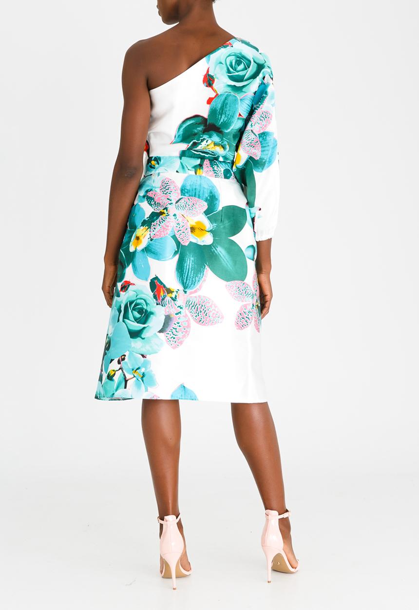 RUFF TUNG - Tula Wrap Skirt Green