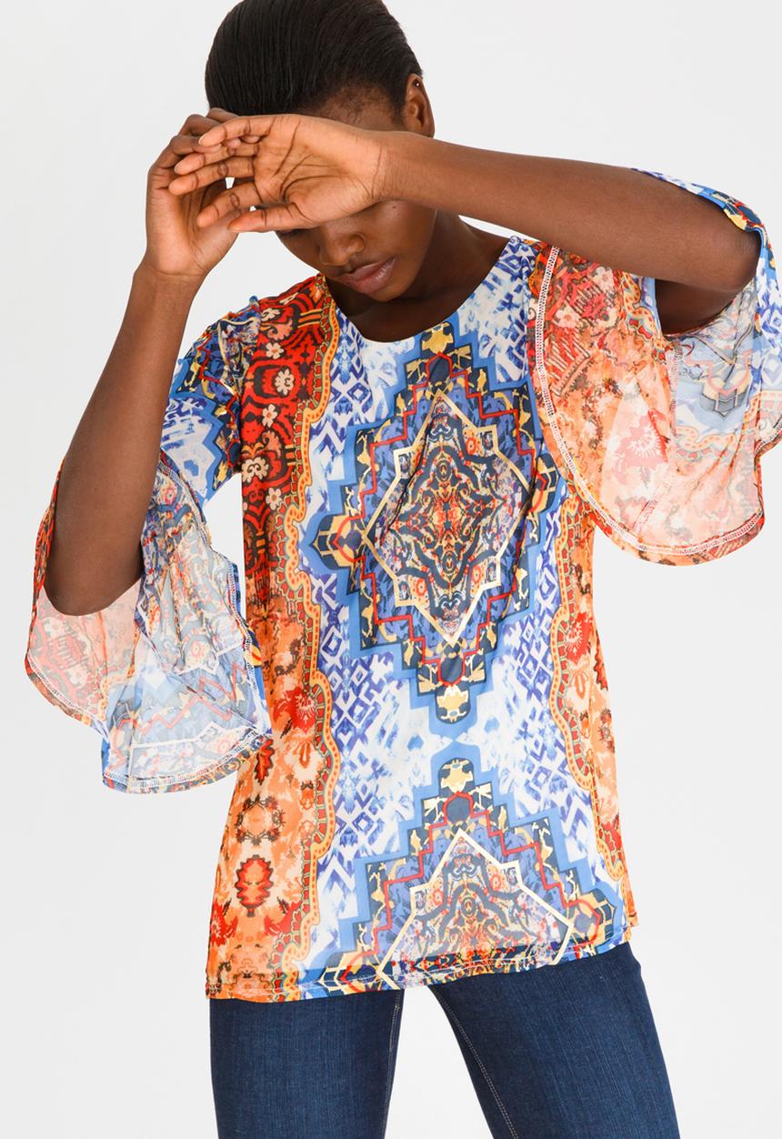 cath.nic - Moroccan Madness Top Multi-colour