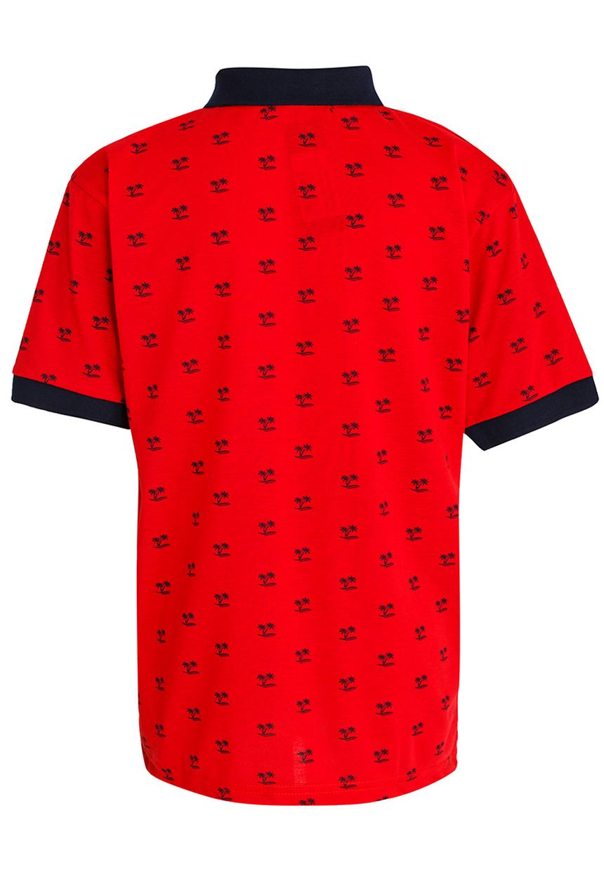 Twin Clothing - Boys Golfer Tee Dark Red