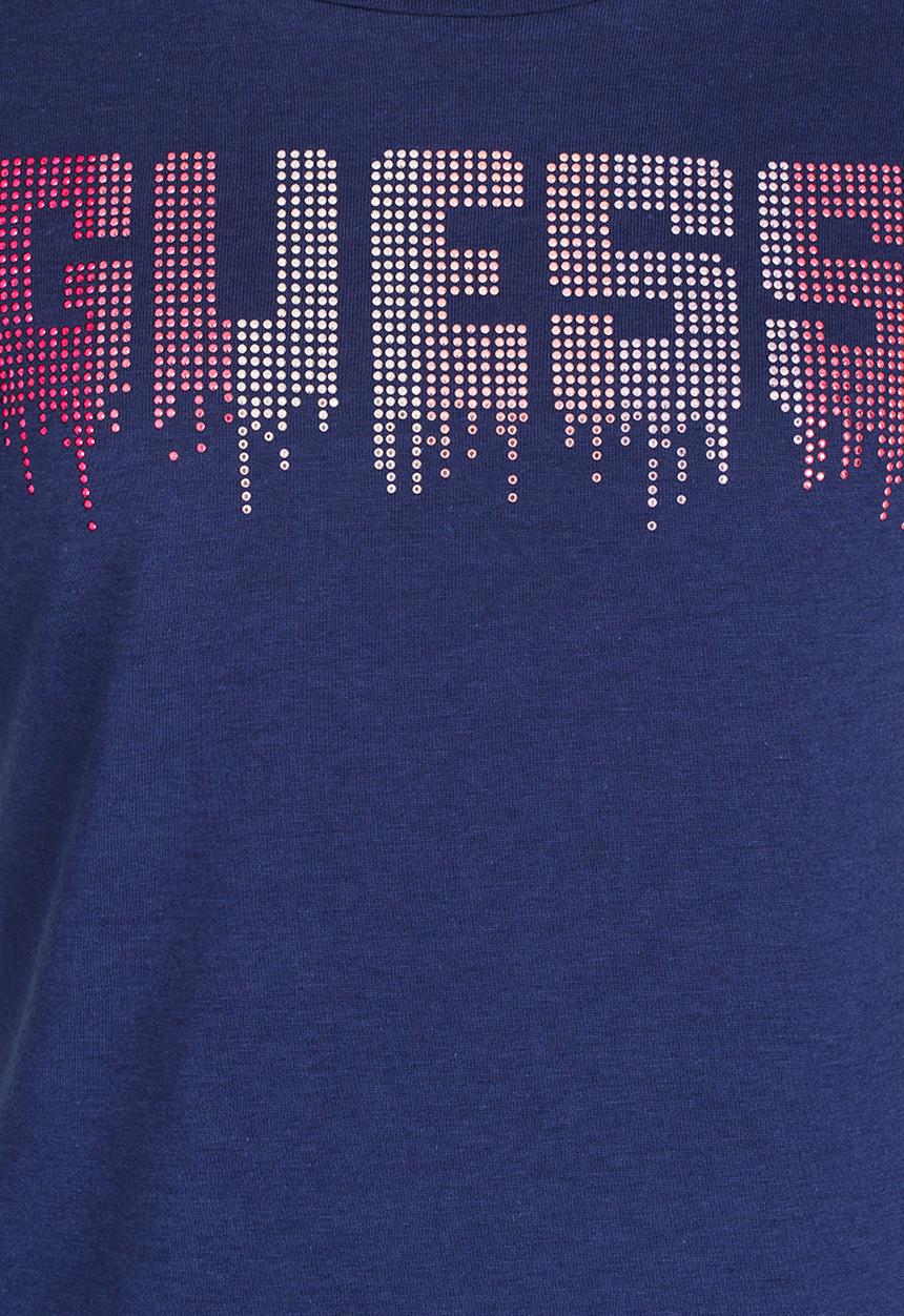 GUESS - Stud Guess Tee Blue