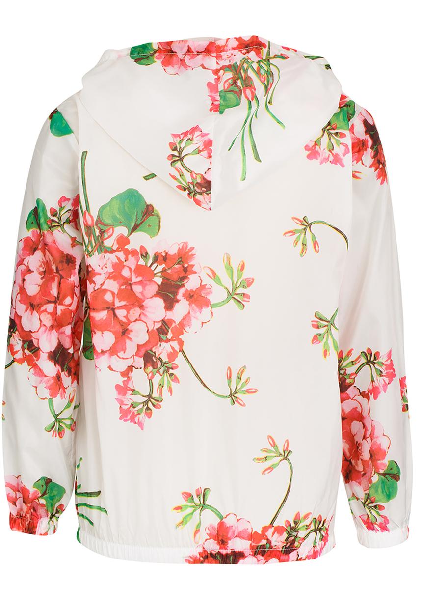 Pop Candy - Girls Floral Printed Bomber Multi-colour