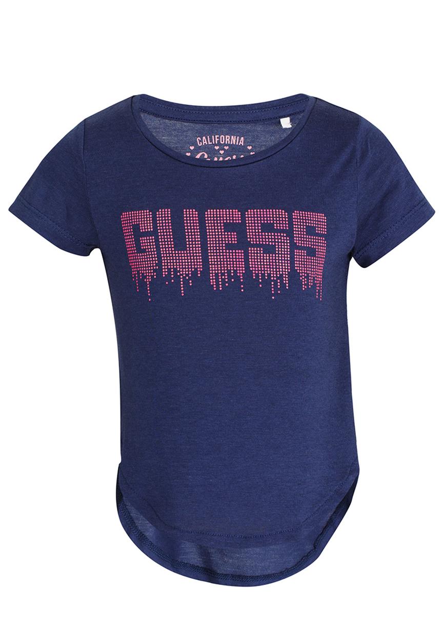 GUESS - Stud Guess Tee Blue