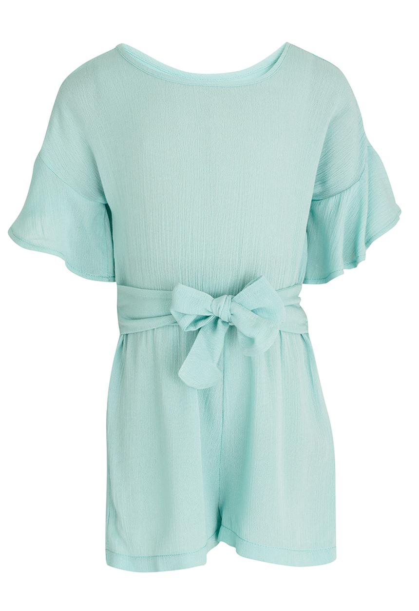 See-Saw - Jumpsuit with Frill Detail Mint