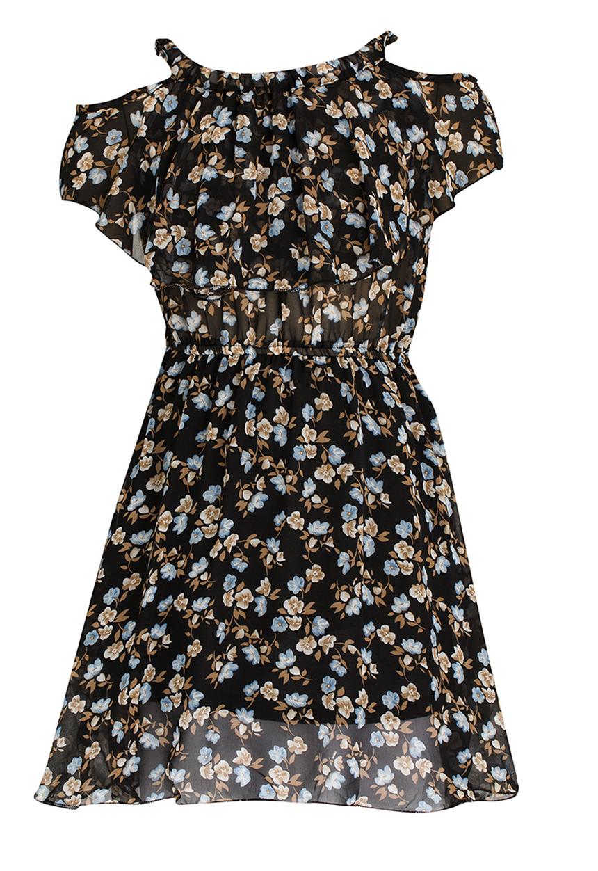 Pop Candy - Girls Printed  Dress Multi-colour