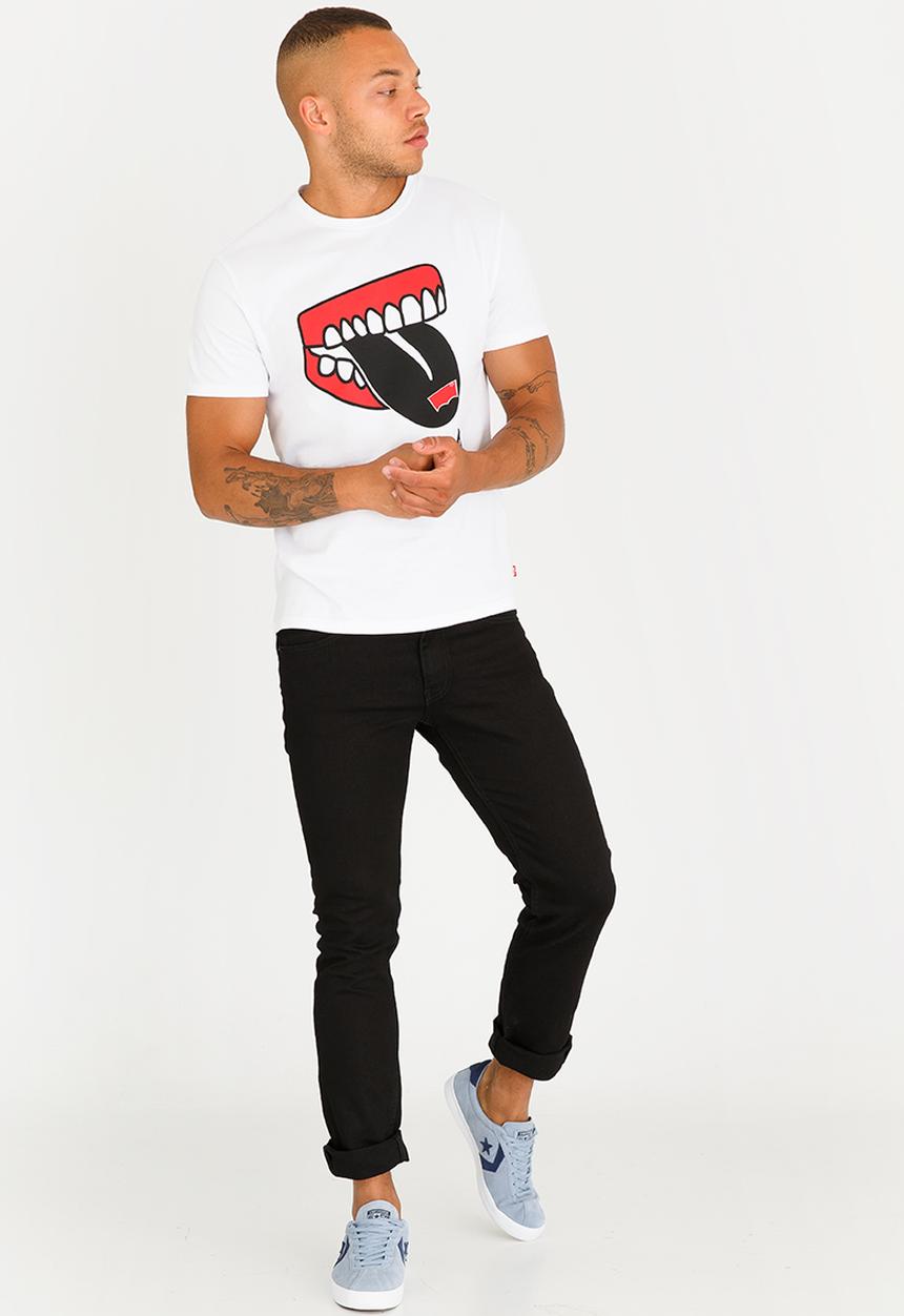 Levi’s® - Graphic Set-In-2 Chattering Teeth Tee White