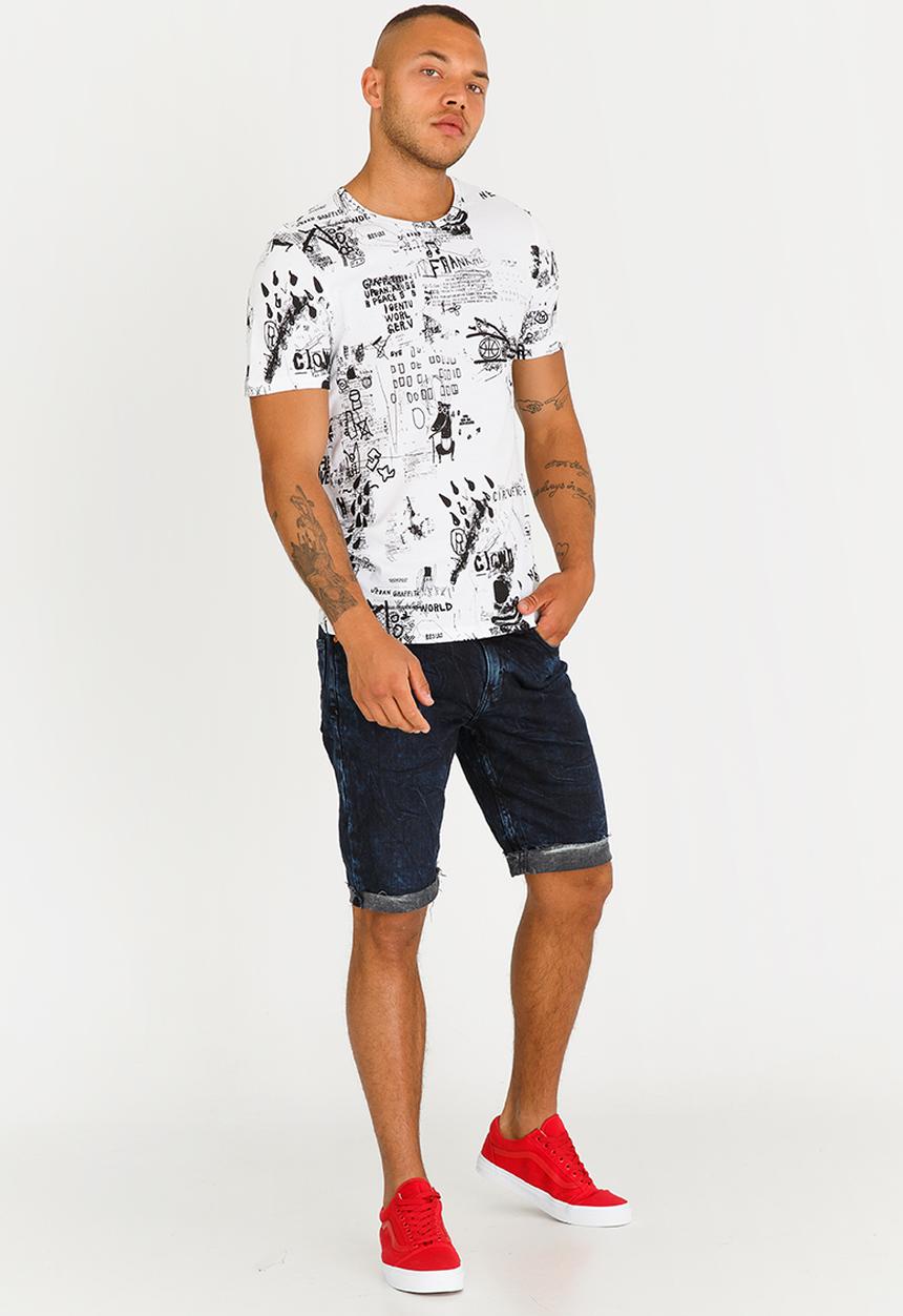 Only & Sons - Doodle Tee White