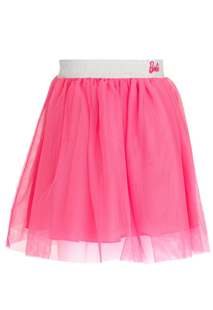 See-Saw - Barbie Mesh Skirt Mid Pink