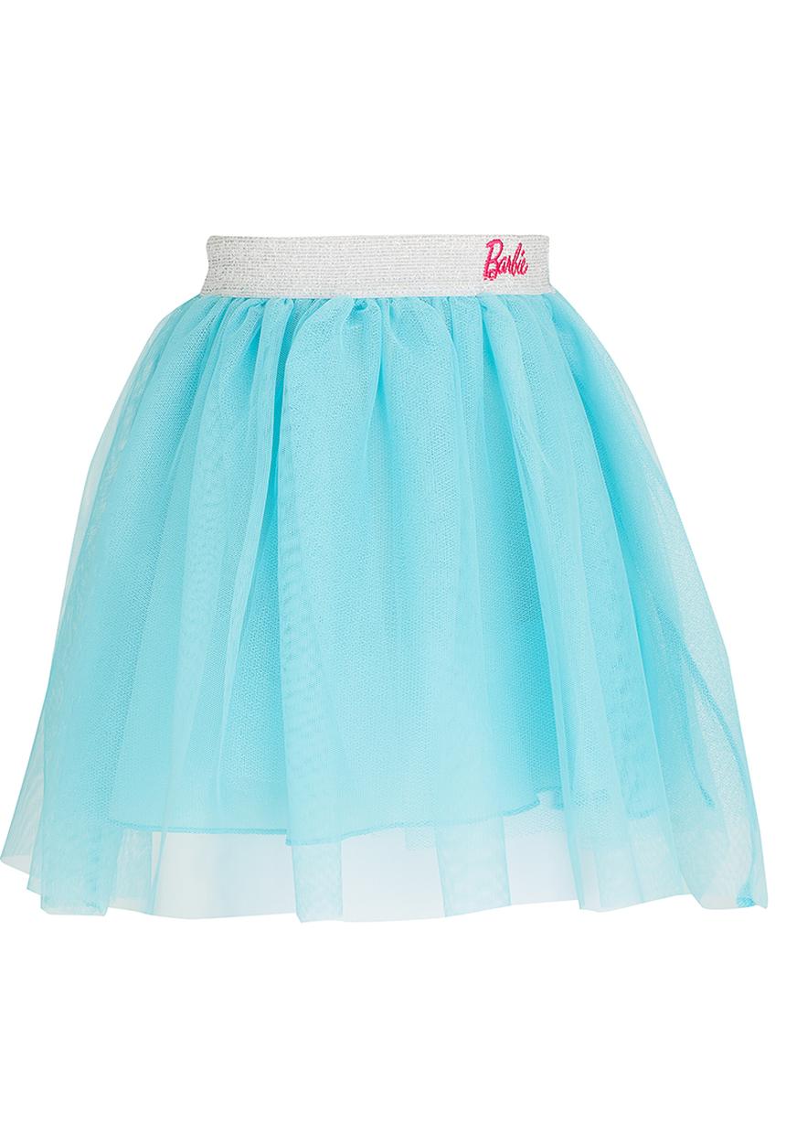 See-Saw - Barbie Mesh Skirt Aqua