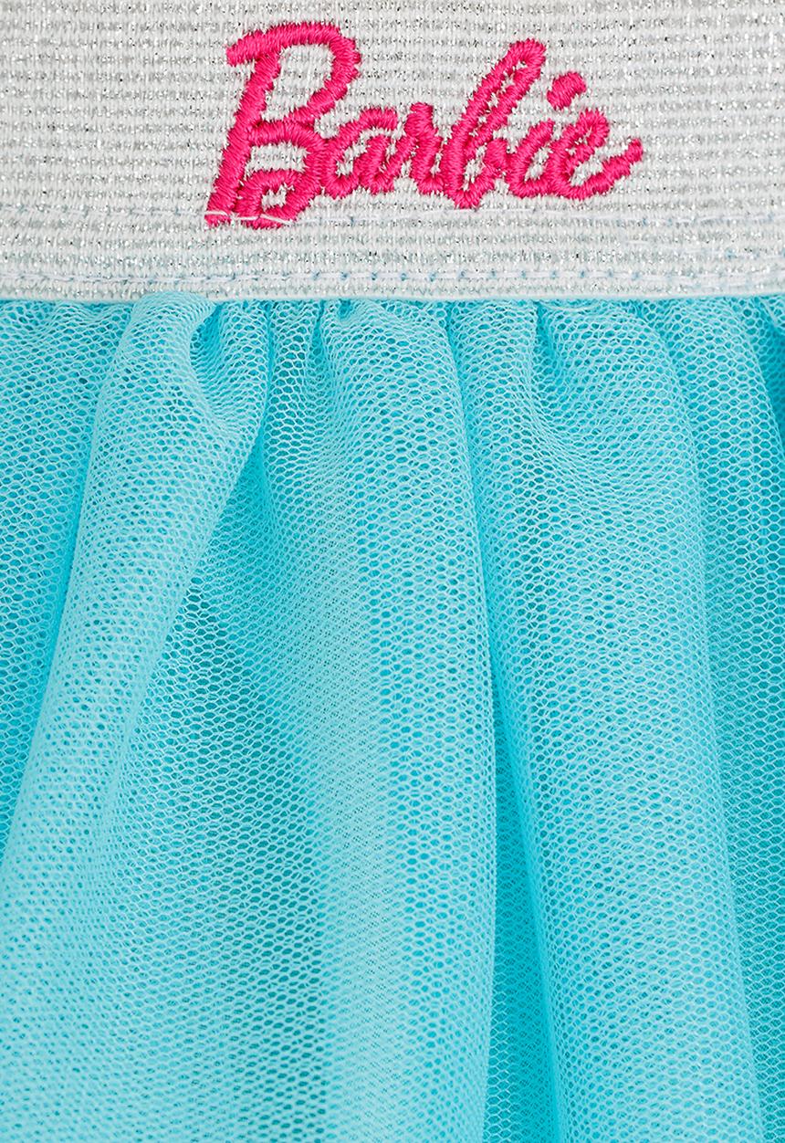 See-Saw - Barbie Mesh Skirt Aqua