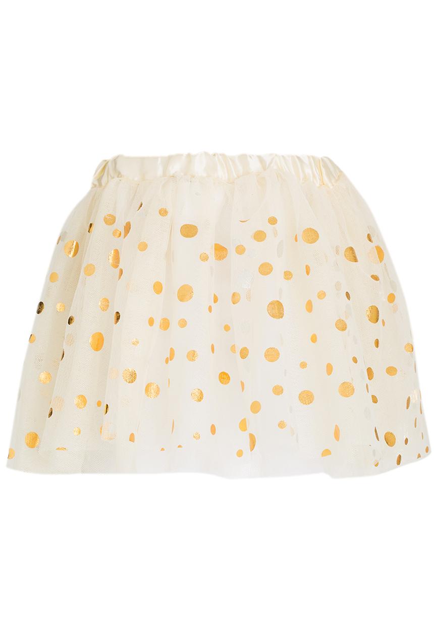 Pop Candy - Tulle Skirt Gold
