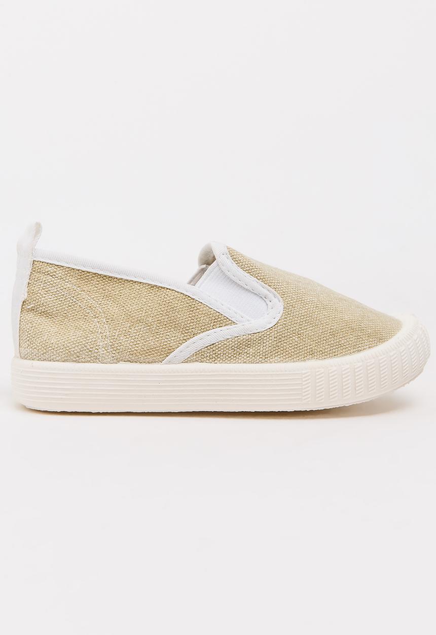 Pop Candy - Boys Slip On Sneaker Stone