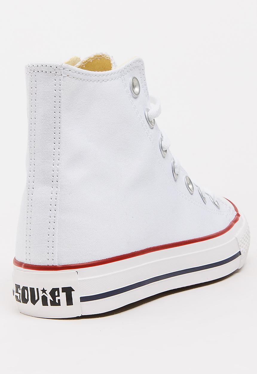 SOVIET - Viper Hi Cut Canvas Sneaker - White