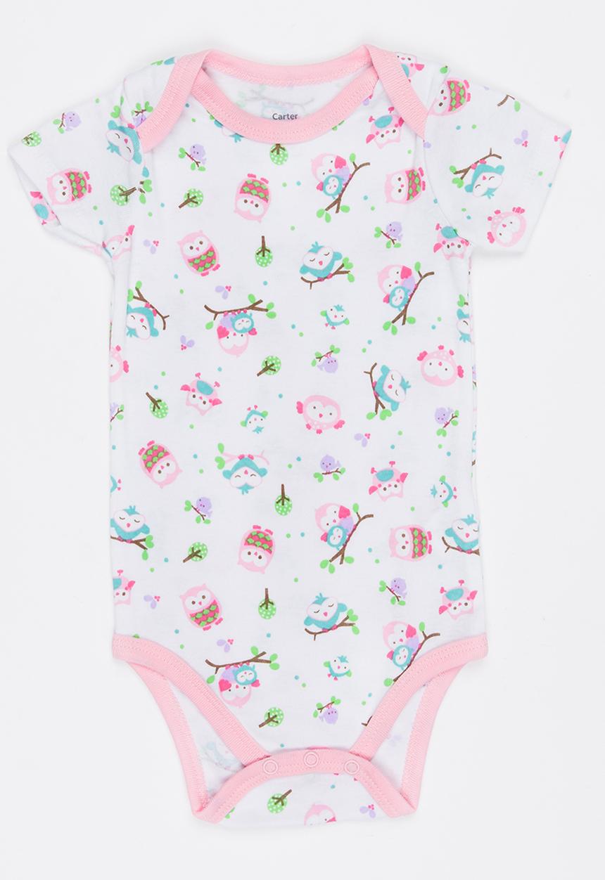 Pop Candy - Printed Bodysuit Pale Pink