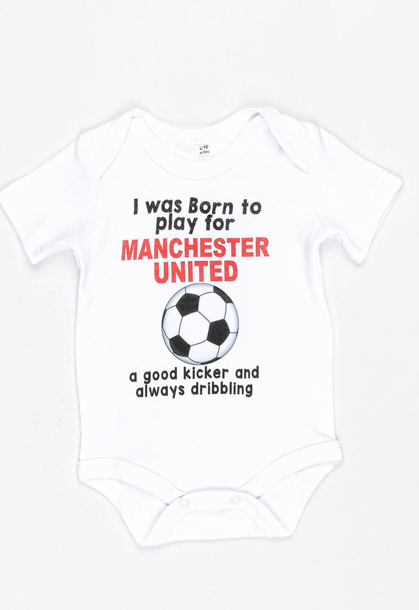 Funky Shop - Slogan Baby Grow White