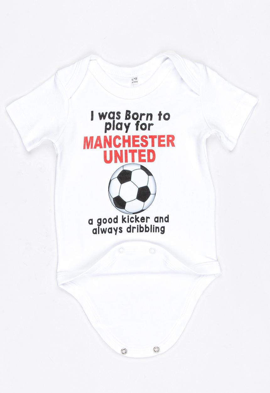 Funky Shop - Slogan Baby Grow White