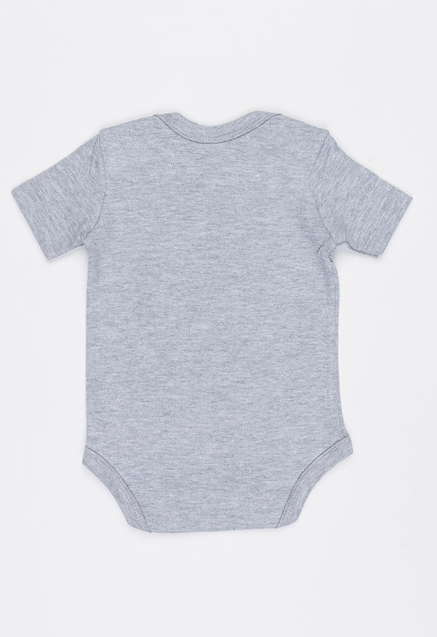 Funky Shop - Slogan Baby Grow Grey