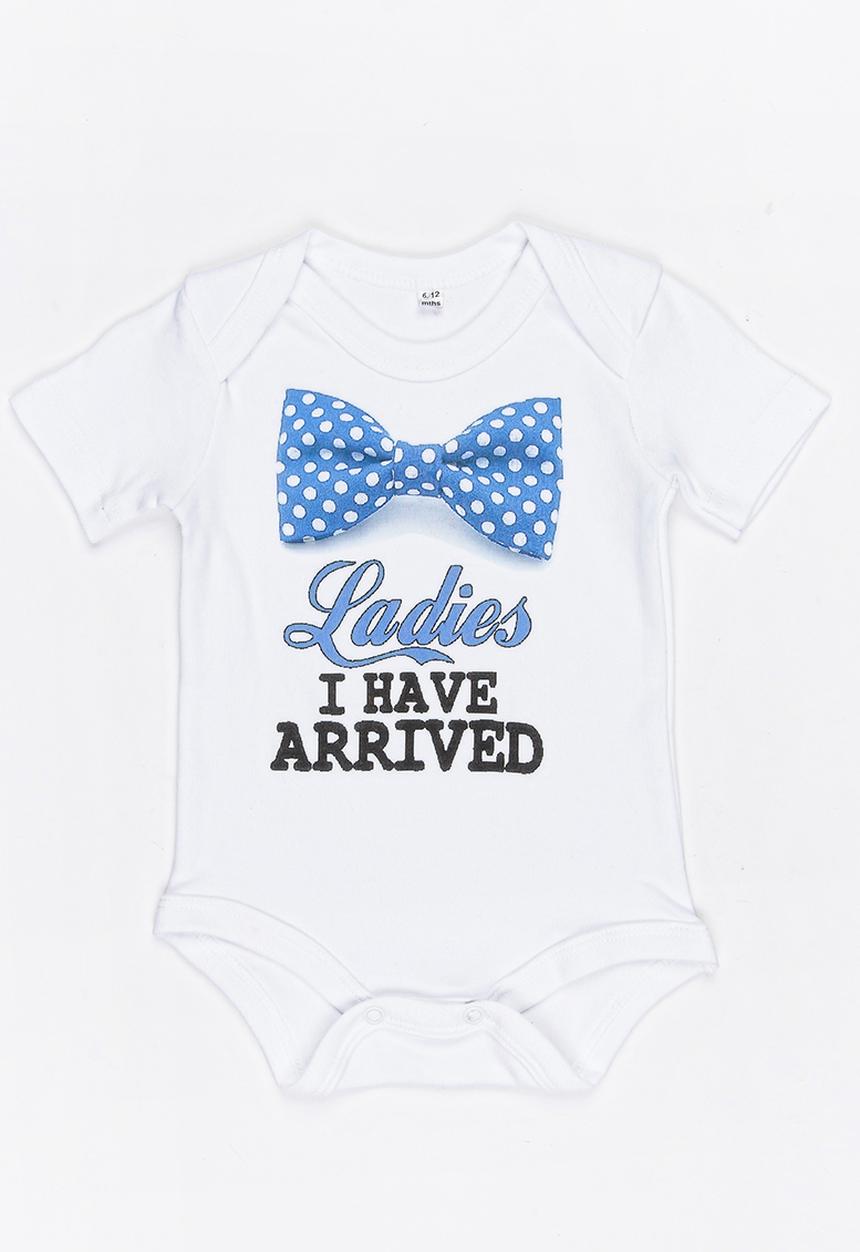 Funky Shop - Slogan Baby Grow White