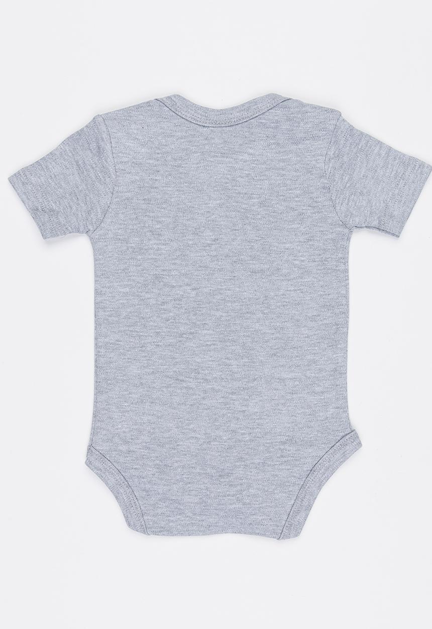 Funky Shop - Slogan Baby Grow Grey