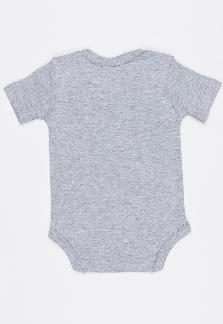 Funky Shop - Slogan Baby Grow Grey