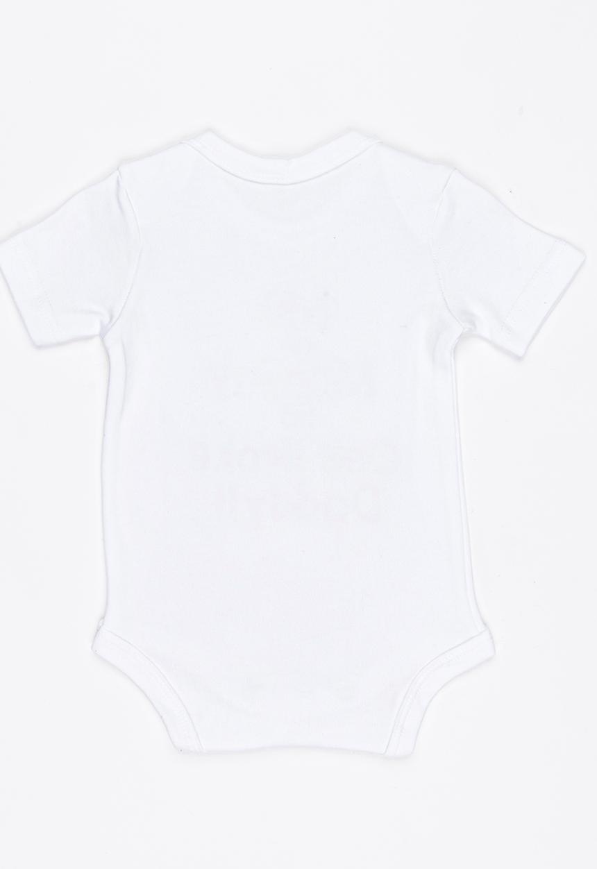 Funky Shop - Slogan Baby Grow White