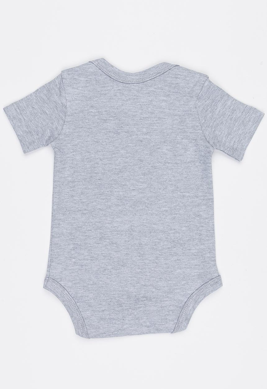Funky Shop - Slogan Baby Grow Grey