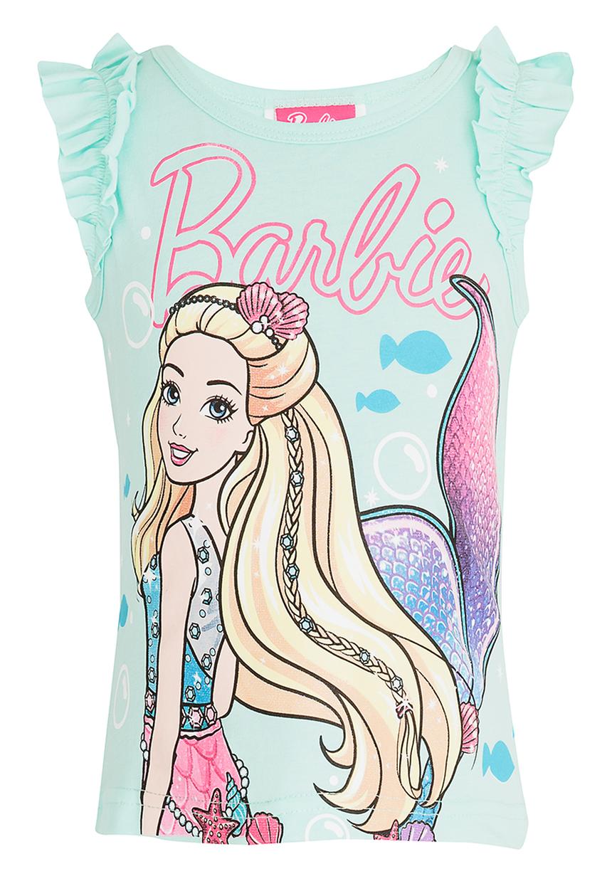 See-Saw - Barbie Frill Tee Green