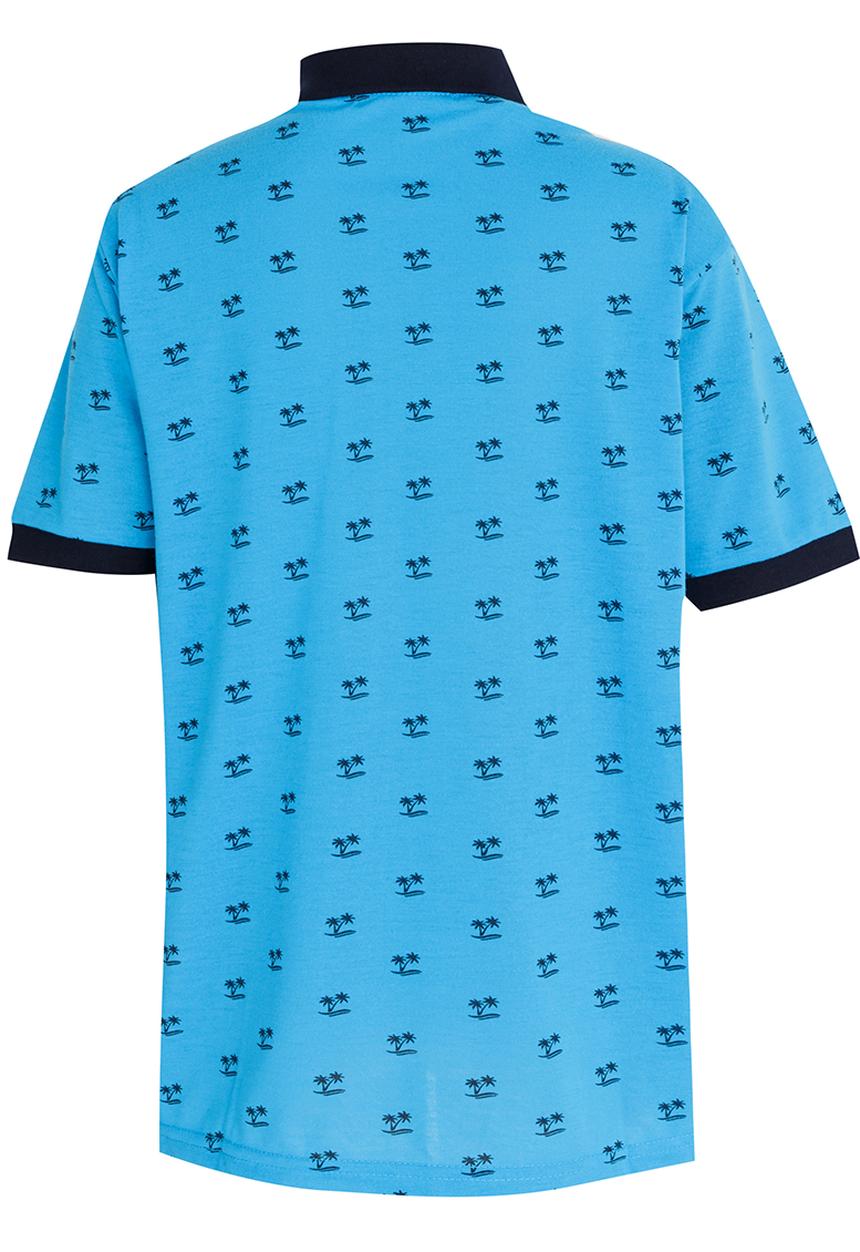 Twin Clothing - Boys Golfer Tee Turquoise