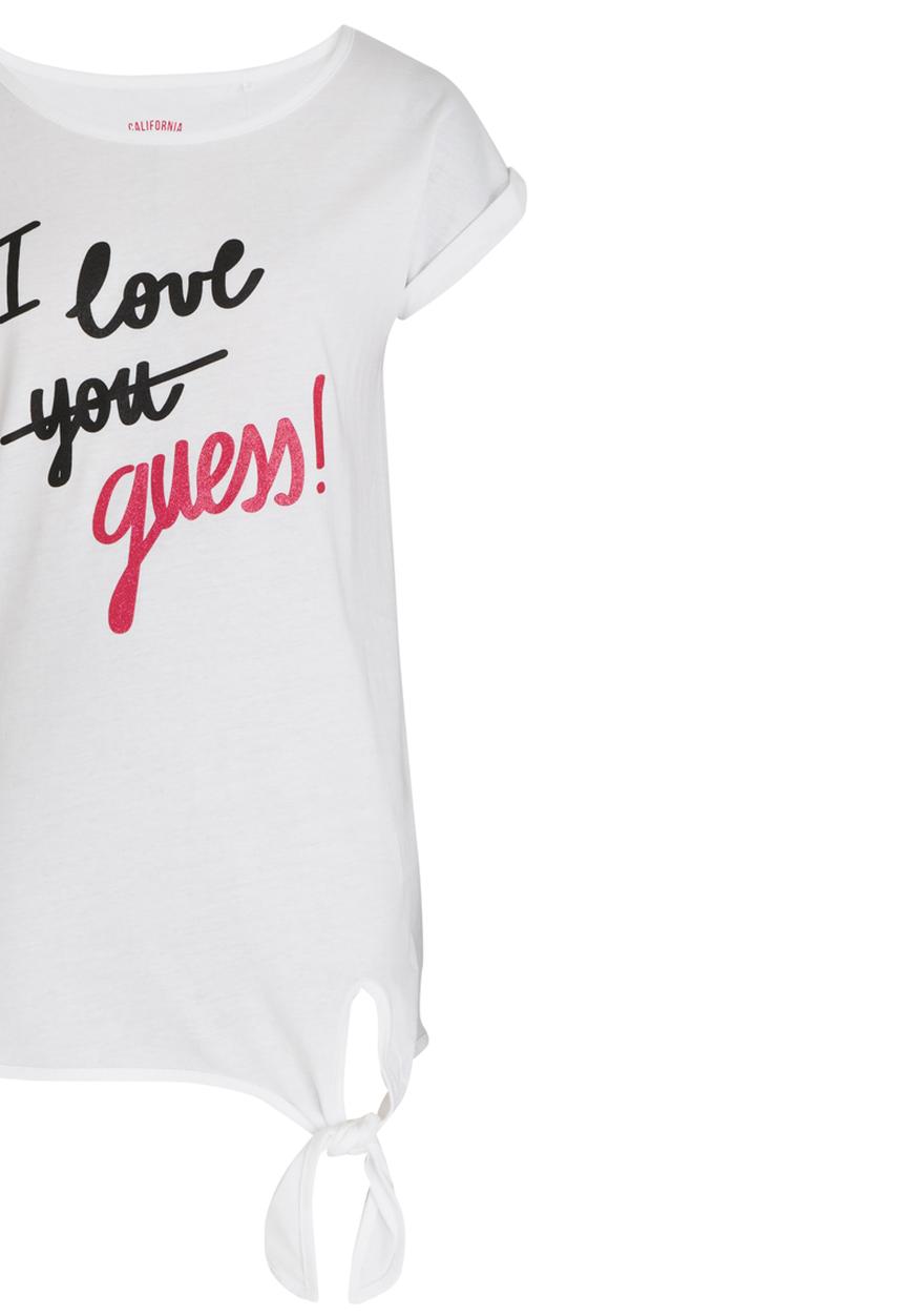 GUESS - Love Guess Tee White