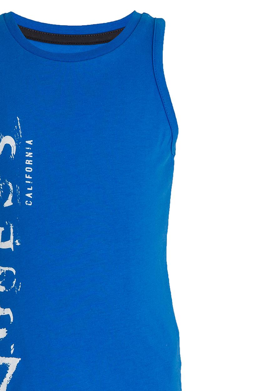 GUESS - Side Guess Tank Blue
