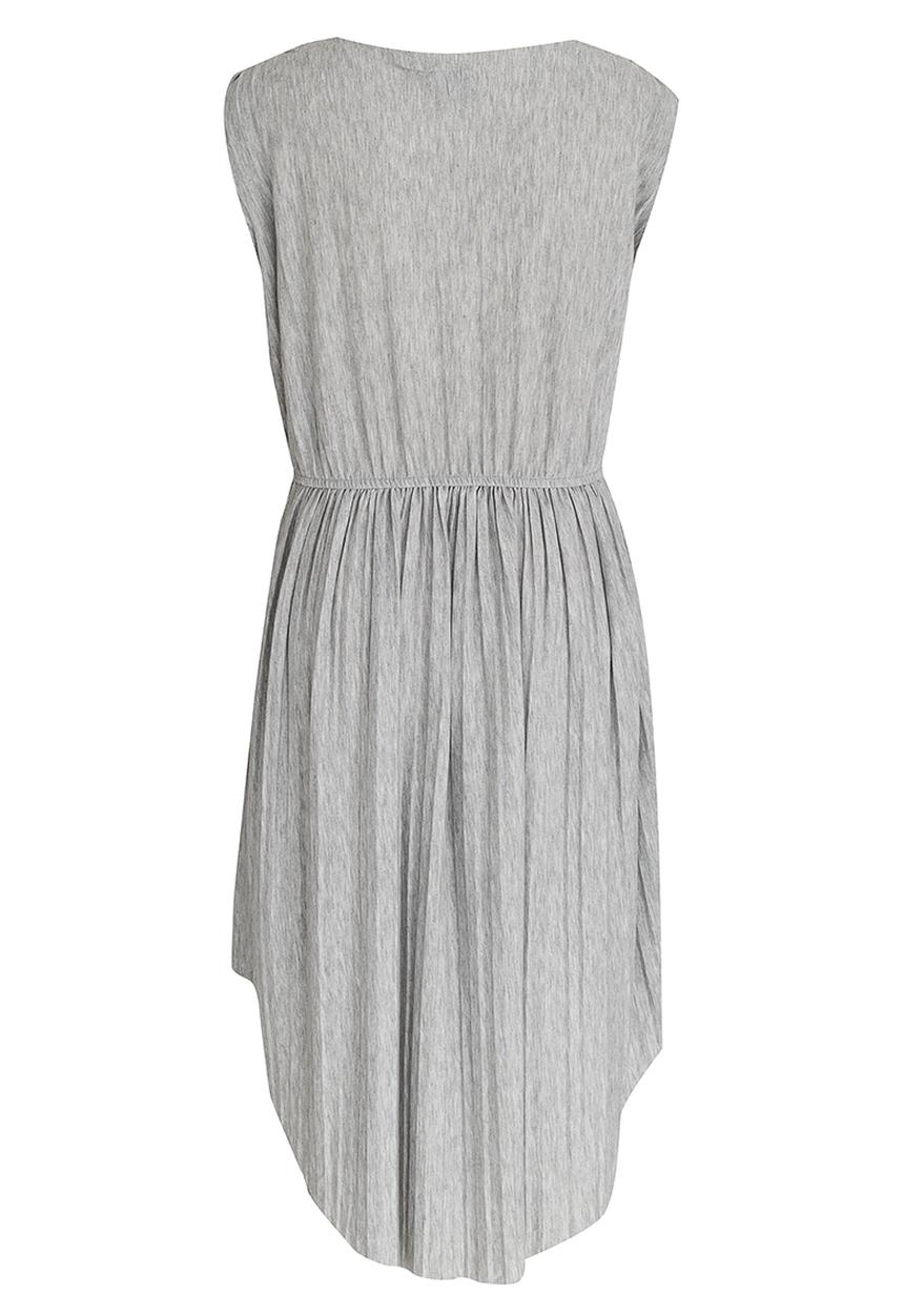 Name It - Plise Dress Grey Melange