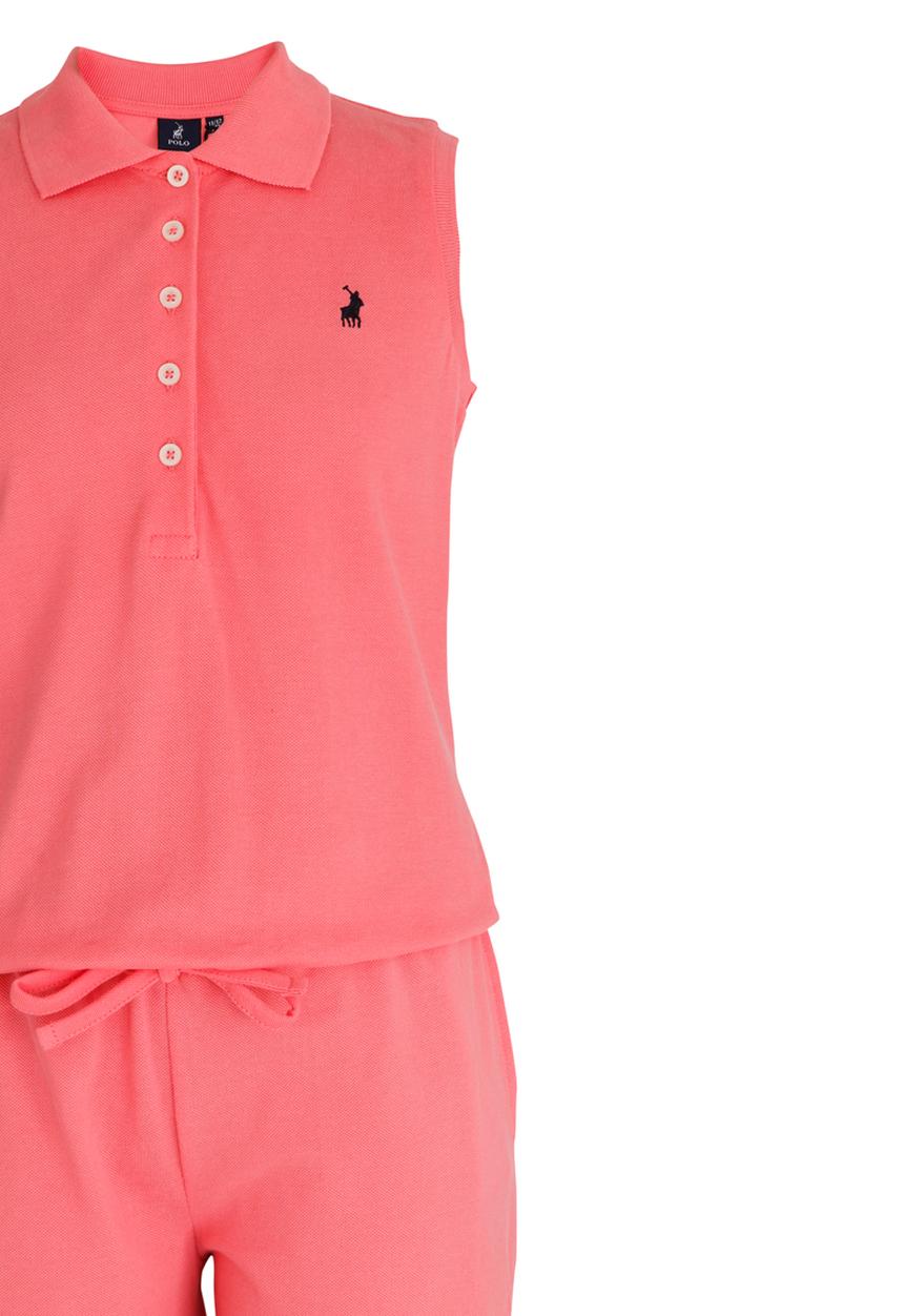 POLO - Claire Jumpsuit Mid Pink