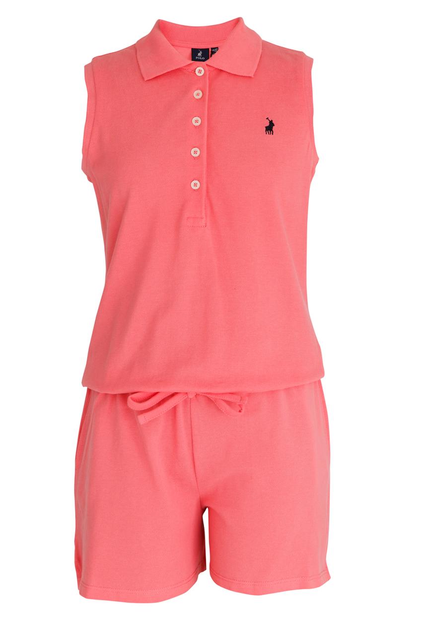 POLO - Claire Jumpsuit Mid Pink