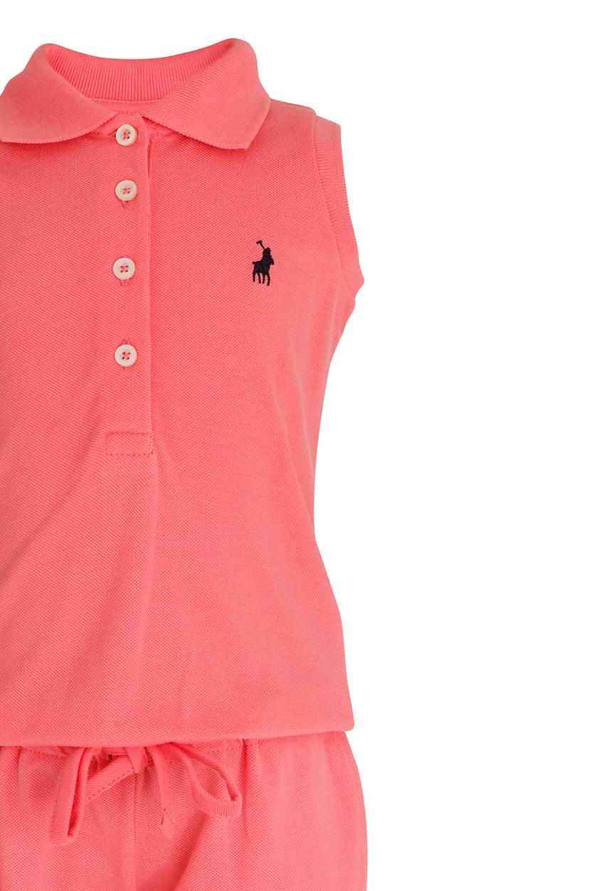 POLO - Claire Jumpsuit Mid Pink