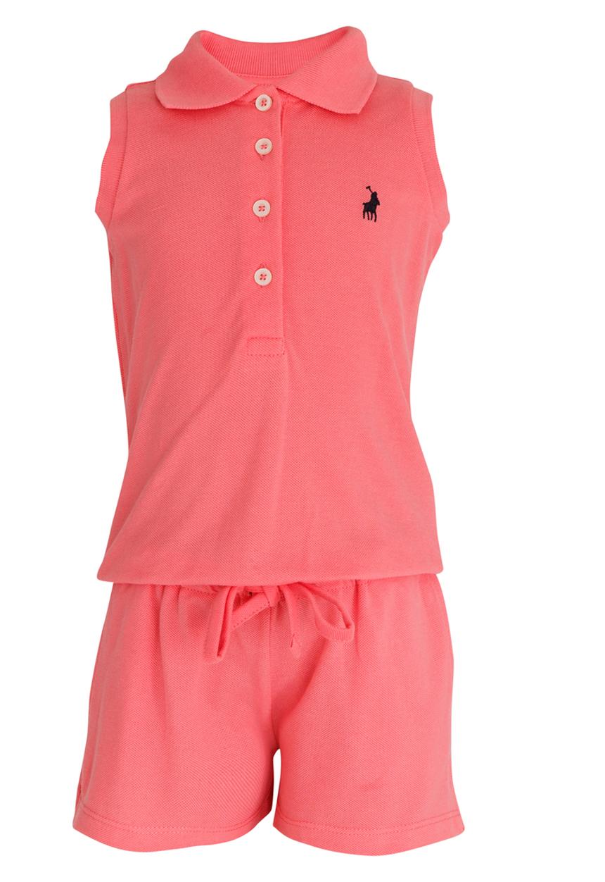 POLO - Claire Jumpsuit Mid Pink