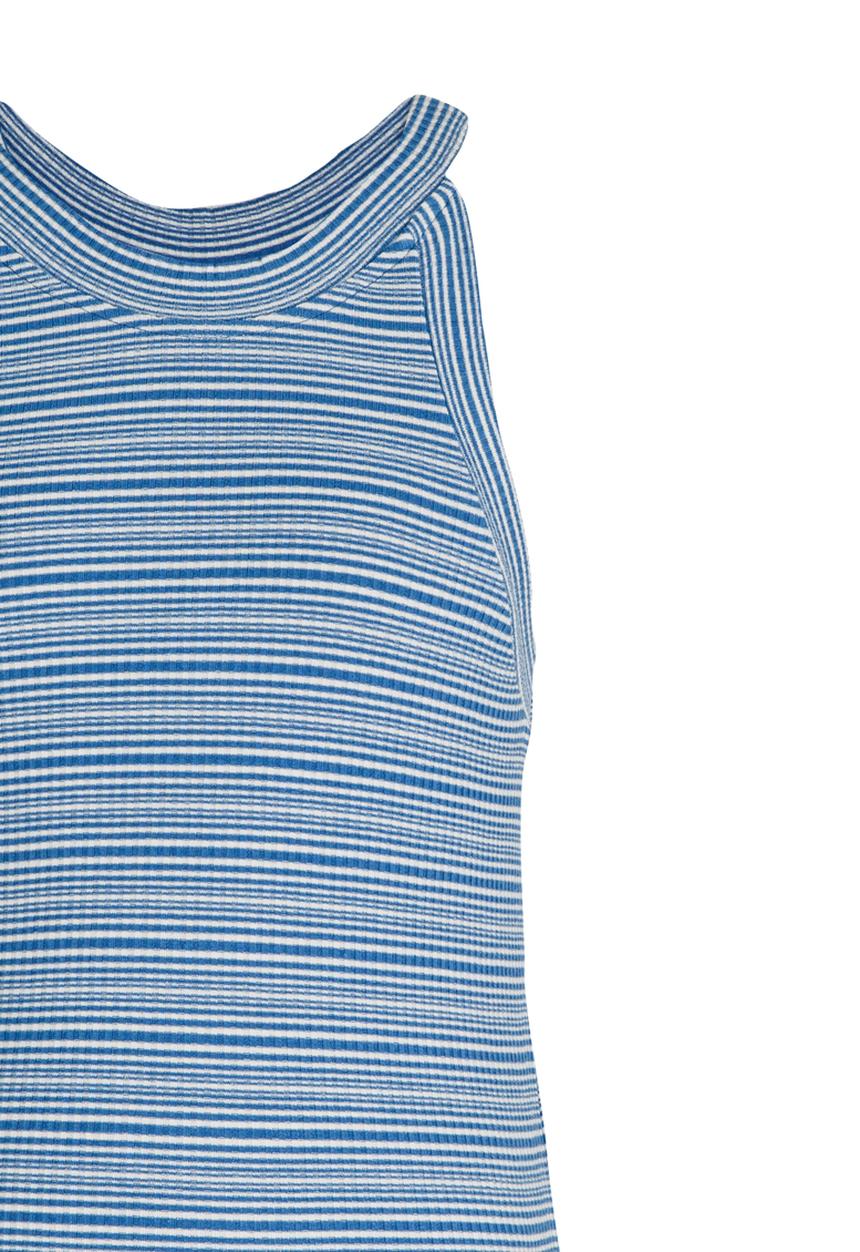 Name It - Girls Printed Vest Pale Blue