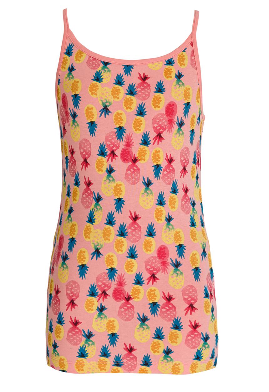 Name It - Printed Vest Dark Pink