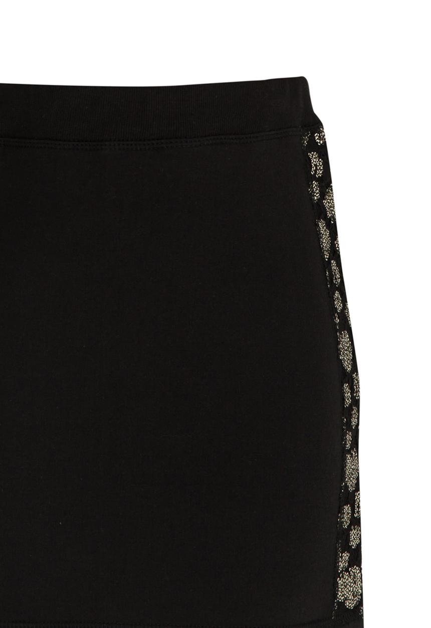 Name It - Embellished Mini Skirt Black