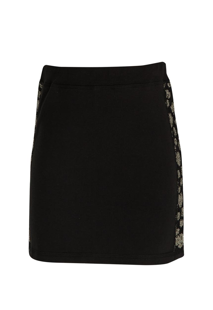 Name It - Embellished Mini Skirt Black